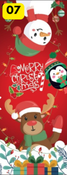 🎄 ¡La Navidad Llega a Tu Puerta! Funda Navideña 100% Decorativa y Funcional