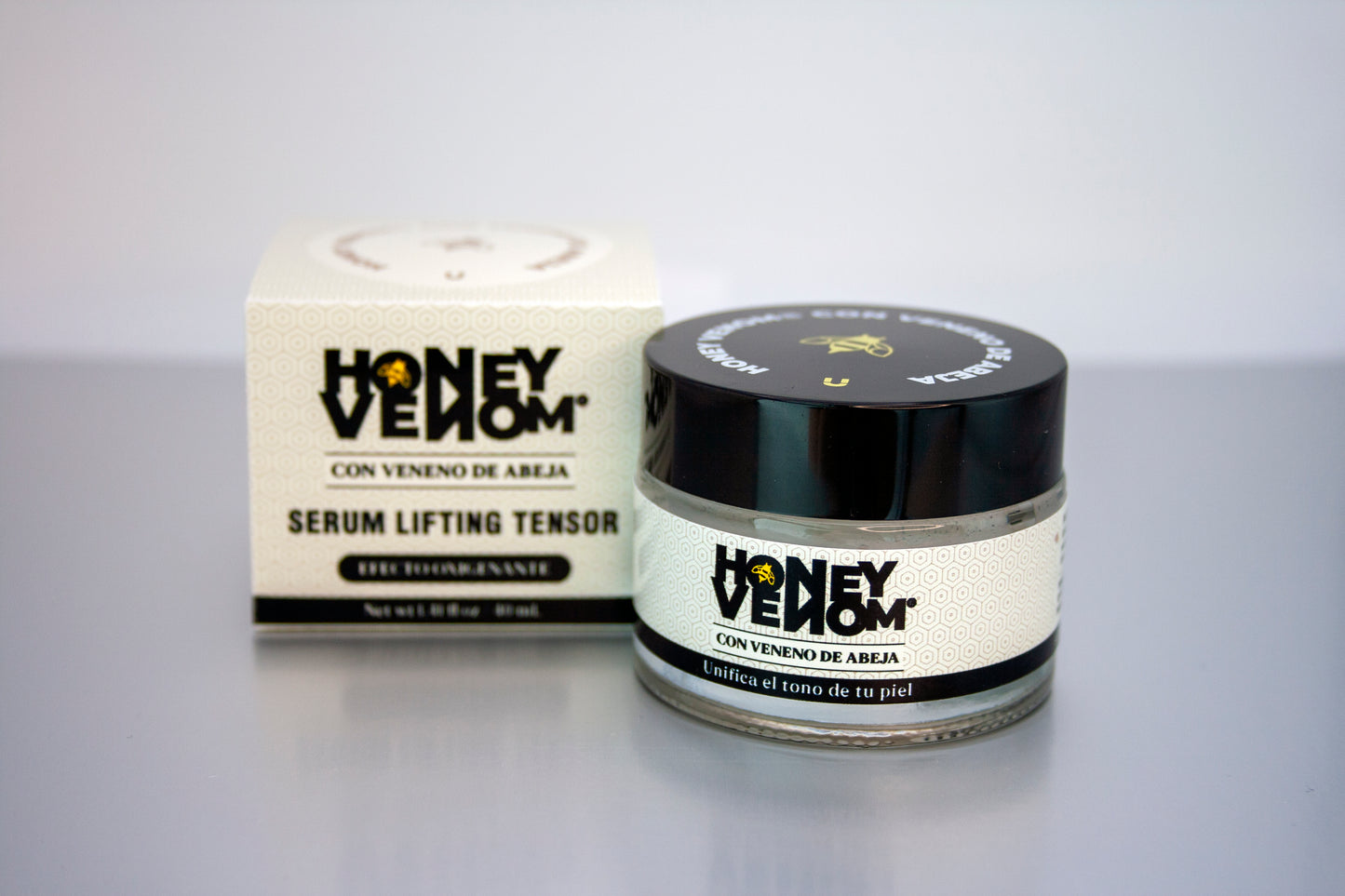 KIT HONEY VENOM ESPUMA ANTIEDAD + SERUM LIFTING TENSOR 🤩- Registros Invima: NSOC00141-20CO y NSOC11780-22CO🔝