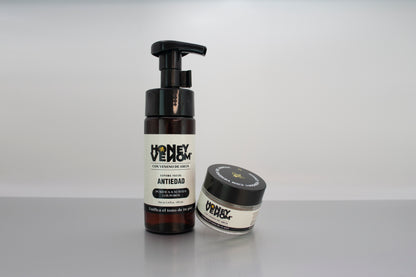 KIT HONEY VENOM ESPUMA ANTIEDAD + SERUM LIFTING TENSOR 🤩- Registros Invima: NSOC00141-20CO y NSOC11780-22CO🔝