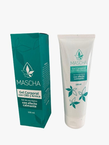 MASCHA®️ GEL CORPORAL CON CBD Y ÁRNICA-REGISTRO INVIMA NS0C01519-20CO