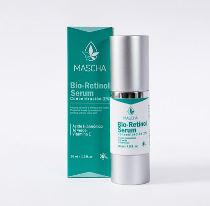 Mascha®️ Serum Antiedad con Bio-Retinol-Registro Invima NS0C95062-19CO