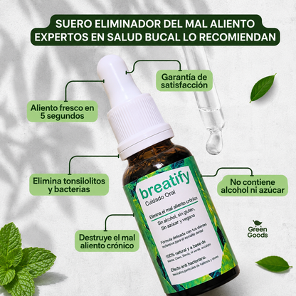 Breatify™ Green Goods | Aliento Fresco y Confianza al Hablar
