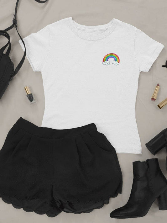 WonderNut Manga Normal / Crudo / S/M Camisetas WonderNut para mujer -  Rainbow
